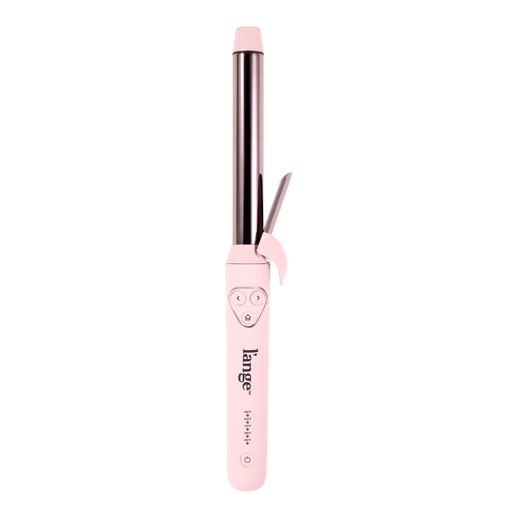 Le Pirouette Titanium Rotating Curling Iron Tenaza combate el frizz