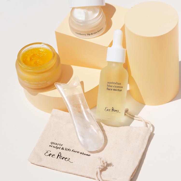 Quartz Sculpt & Lift Face Stone Cuarzo facial ofrece beneficios terapéuticos.