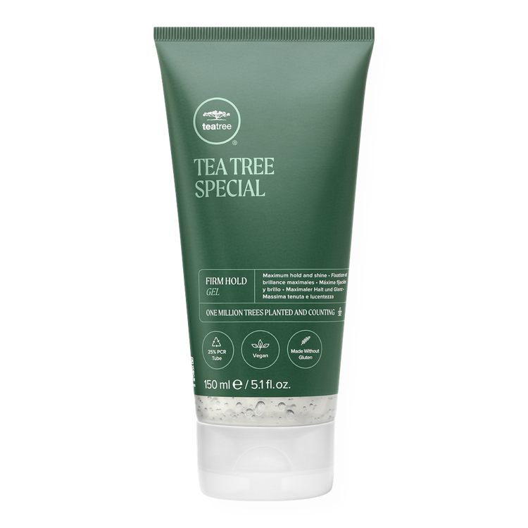 Tea Tree Firm Hold Gel fijador estiliza tu cabello