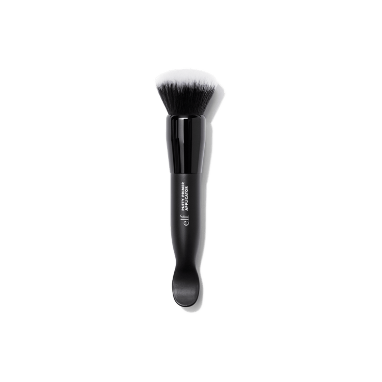 e.l.f. Putty Primer Brush & Applicator Herramienta de maquillaje de doble punta y brocha de maquillaje