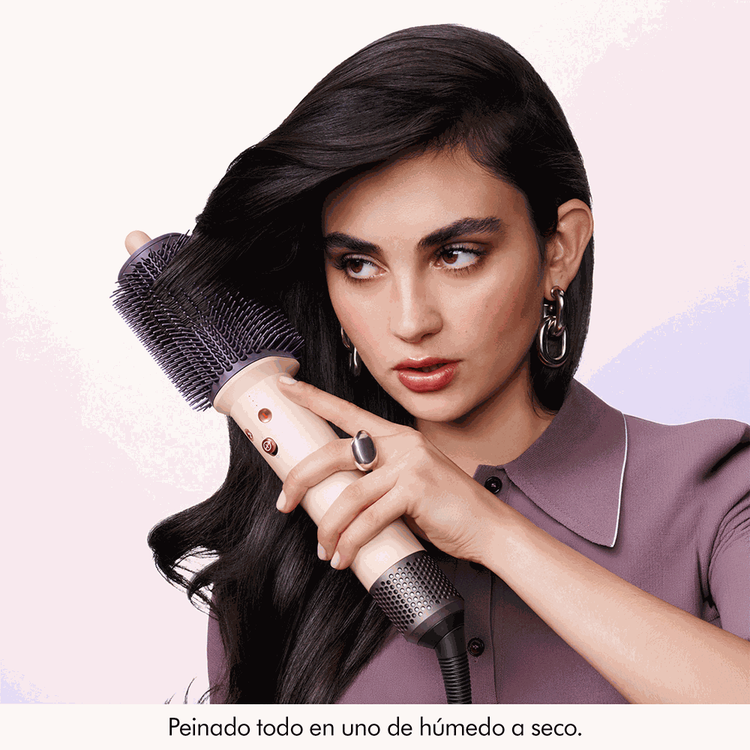 Air Smooth - Cepillo voluminizador de aire, ceramic pink