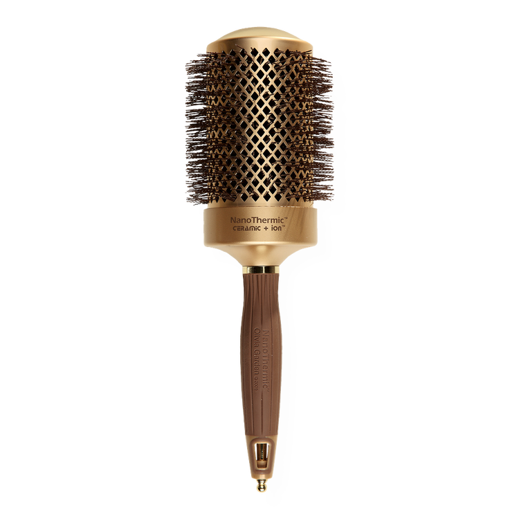 Nanothermic - Cepillo para cabello, peinado suave, sin daño al cabello