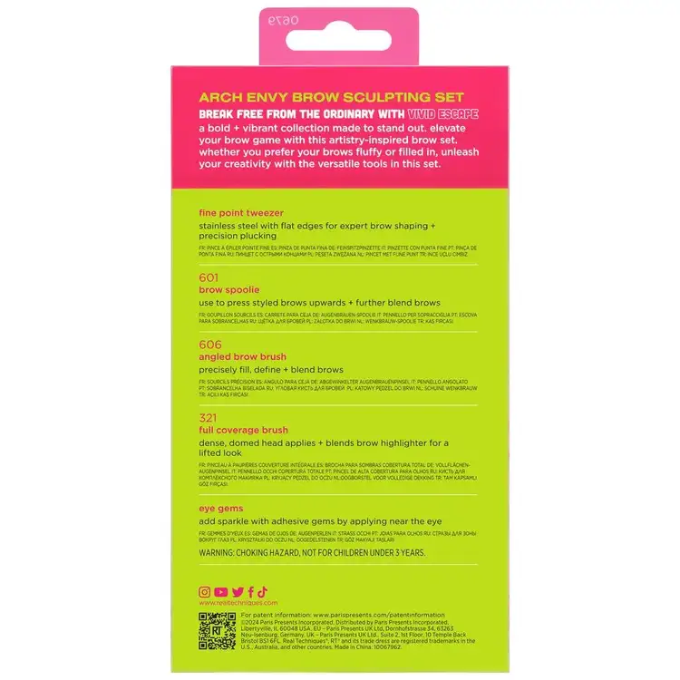 Arch Envy Brow Sculpting Set - Vivid Escape Set de brochas para ojos