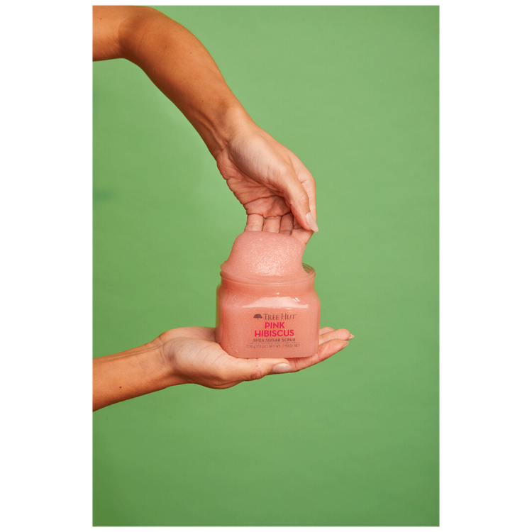 SheaSugarScrubPinkHibiscus-Exfoliantecorporal,dejalapielsuaveytersa