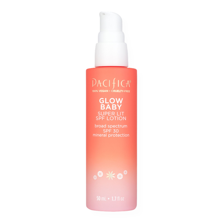 Glow Baby Super Lit SPF 30 - Loción facial, protección solar mineral
