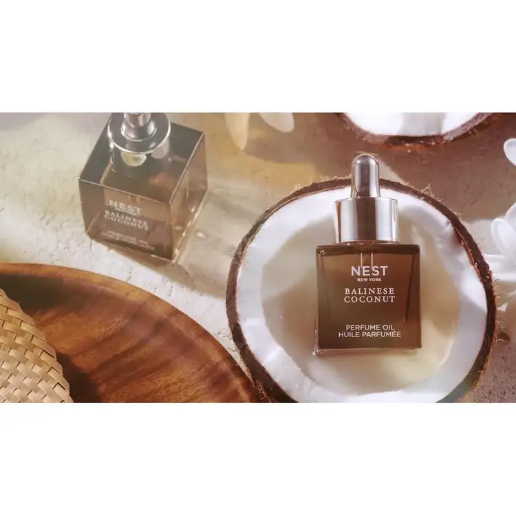Balinese Coconut Aceite de perfume notas de coco