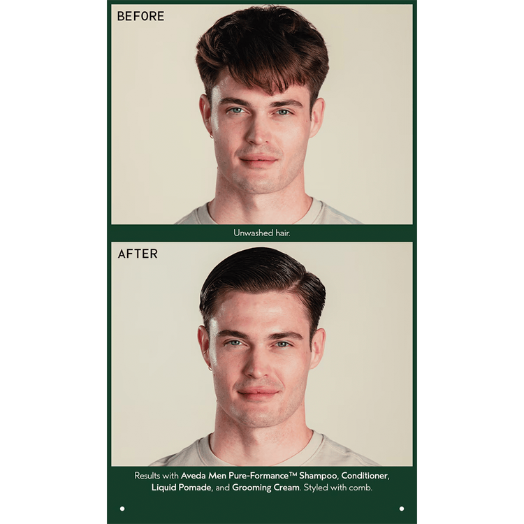 Men Pure-Formance Pomada fijación moderada con brillo