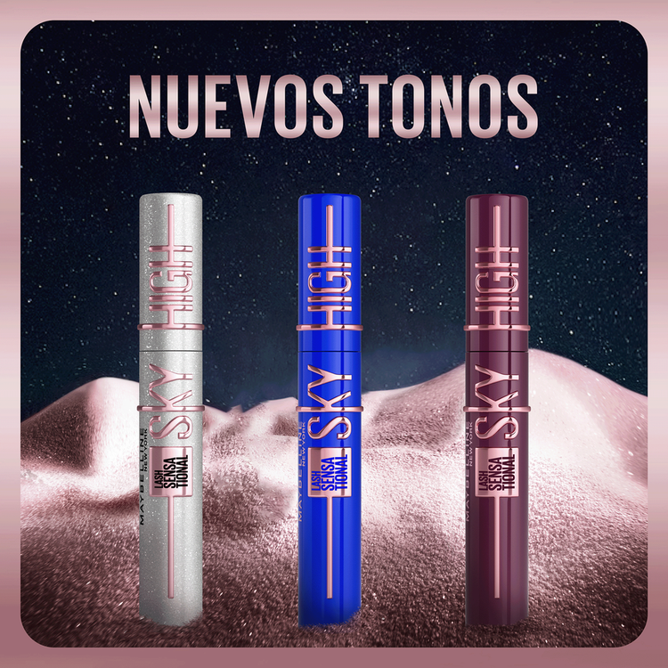 Lash Sensational Sky High - Máscara de pestañas, volumen definido con color