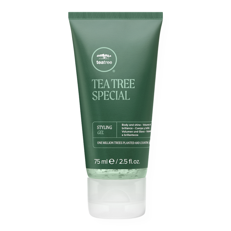 Travel Size Tea Tree Styling Gel modelador fijación media