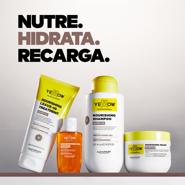 Yellow Hair Care Mascarilla capilar nutrición intensa, suavidad y brillo