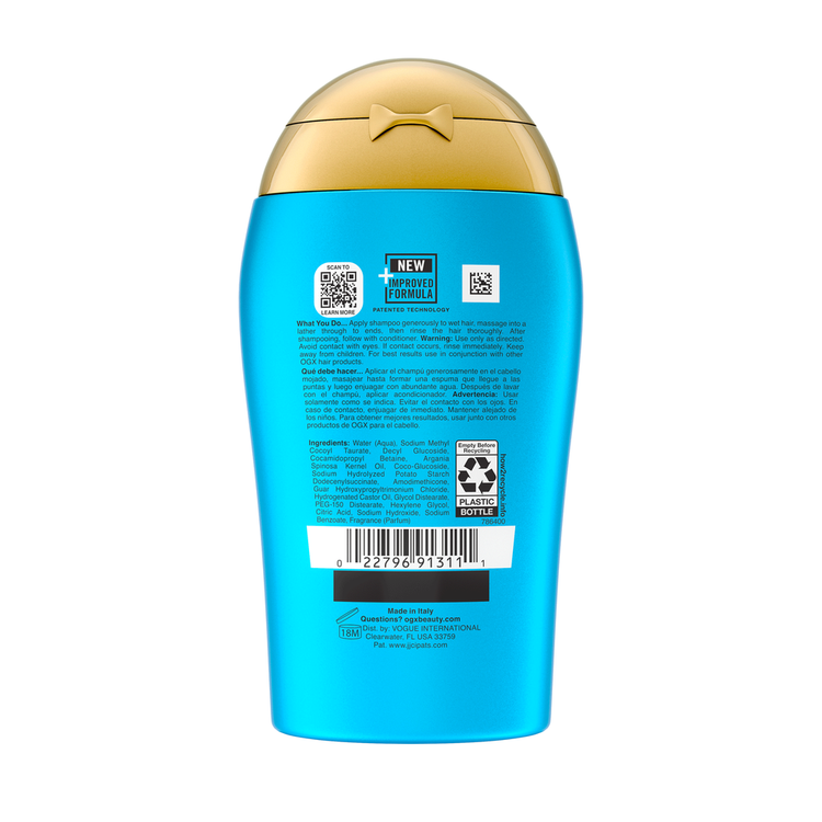 OGX Trial Size Renewing Argan Oil Of Morocco - Shampoo, con aceite de argán