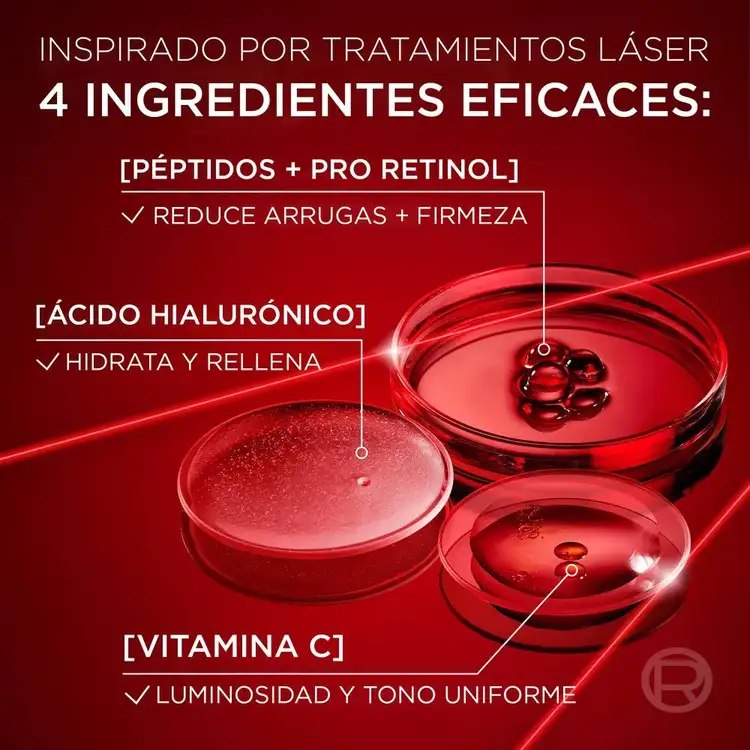 Revitalift Laser - Crema facial de día anti-signos edad 50ml, anti-signos de la edad 50ml