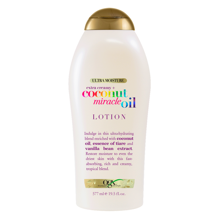 OGX Coconut Miracle Oil Body Lotion - Crema corporal, ultra humectante con aroma a coco