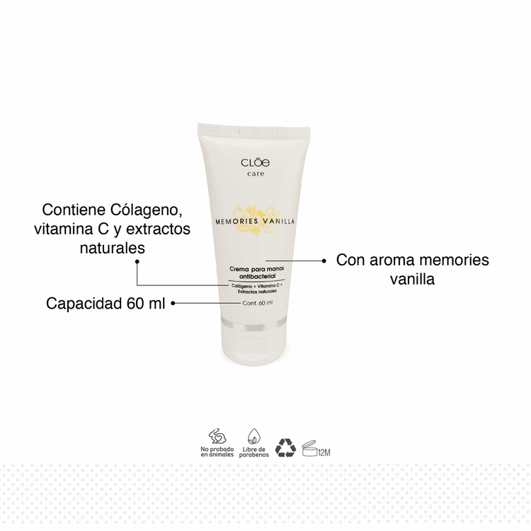 Crema para manos, para todo tipo de piel