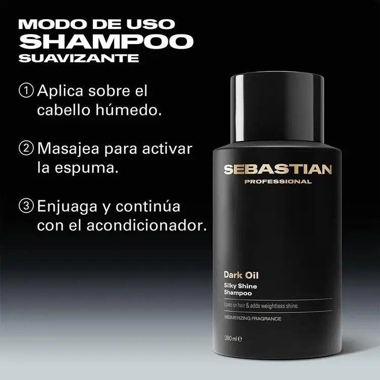 Dark Oil - Shampoo, brillo y suavidad