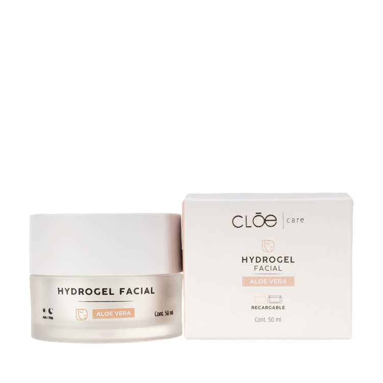 Hydrogel - Gel hidratante facial, para todo tipo de piel