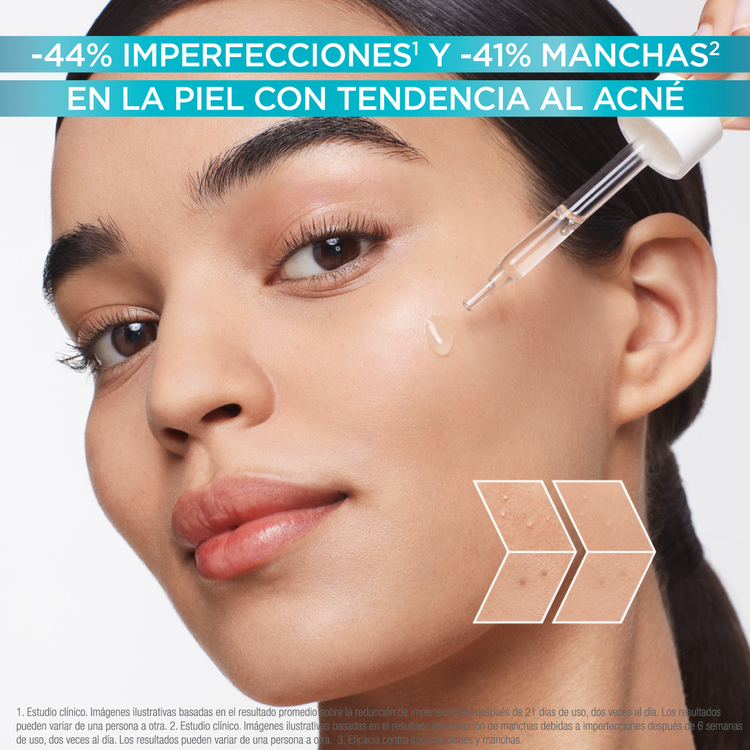 Garnier Skin Serum reduce imperfecciones y puntos negros