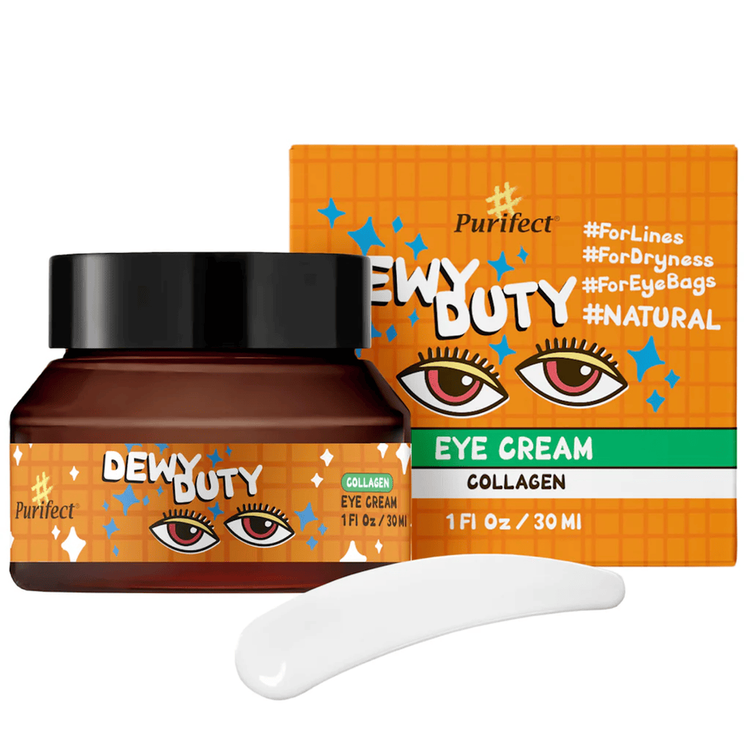 Eye Cream Dewy Duty Collagen Crema de ojos colágeno mejora visiblemente las ojeras