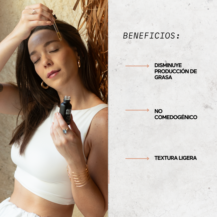 Facial Serum Serum facial facil absorción y control de grasa