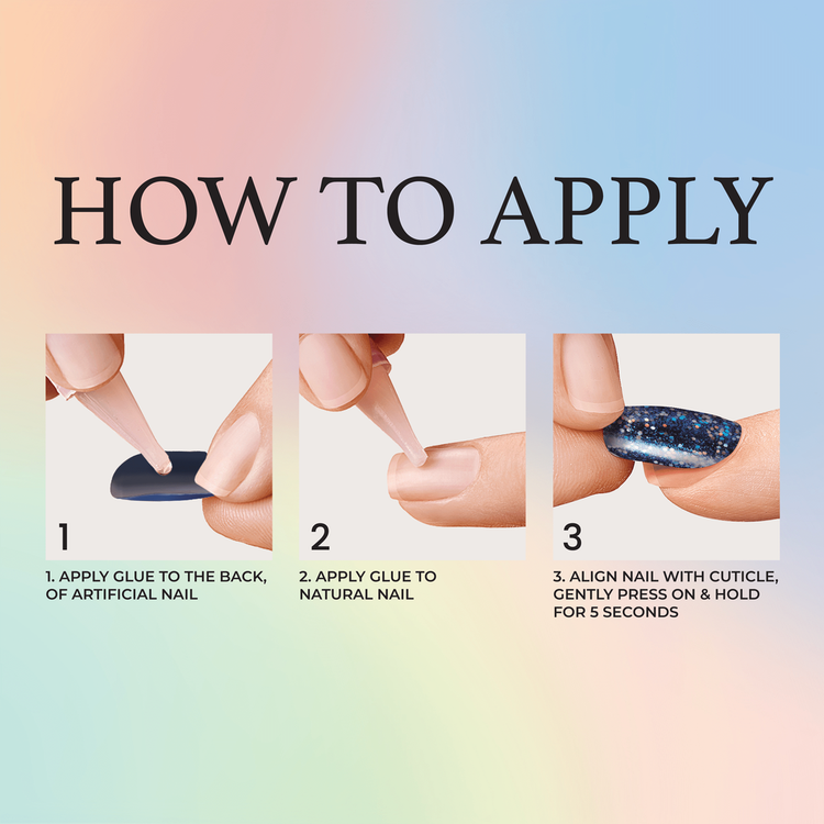 Voguish Fantasy Uñas postizas hasta 7 días de duración