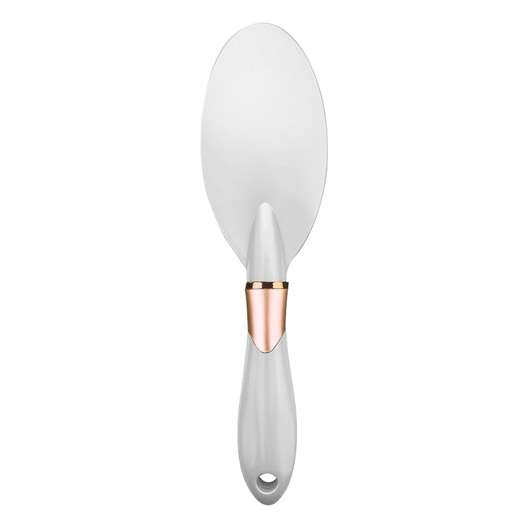 Velvet Touch - Cepillo ovalado color blanco con dorado