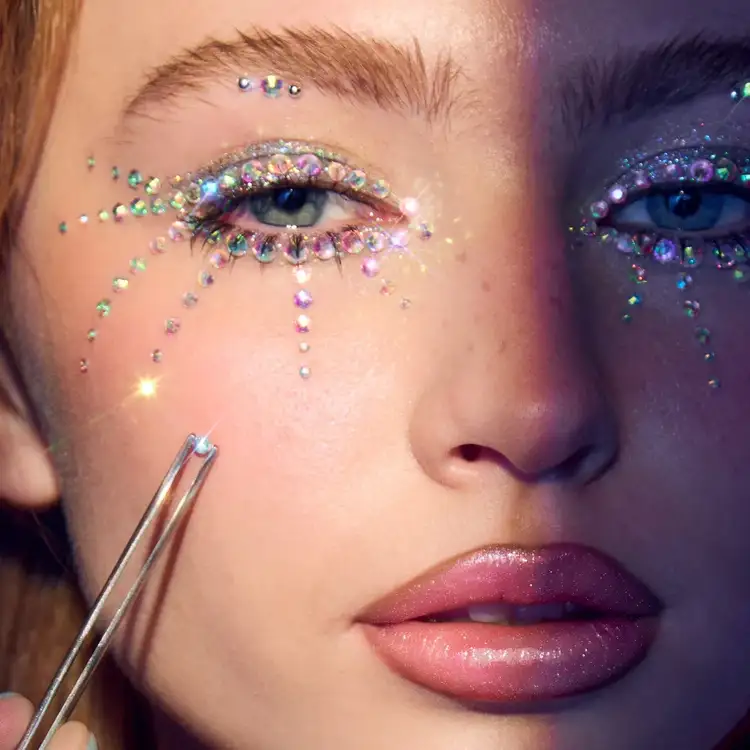 Self-Adhesive Face Gems - Piedras brillantes para rostro autoadhesivas