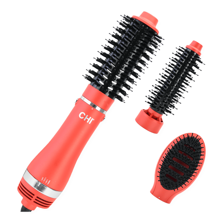 Round 3-In-1 Blowout Brush Dryer Cepillo térmico voluminiza tu cabello