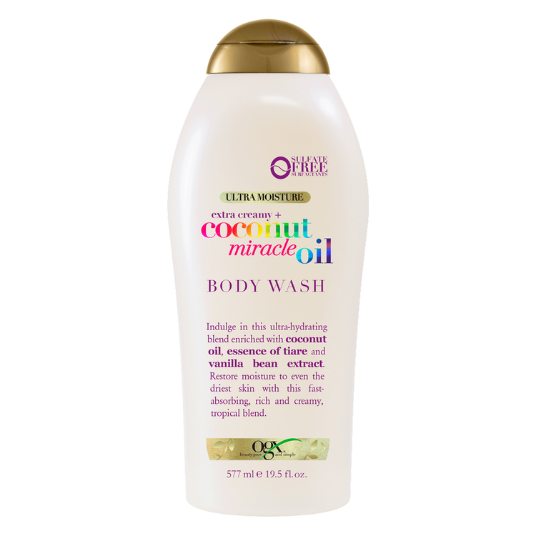 OGX Coconut Miracle Oil - Body wash, hidratante con aceite de coco