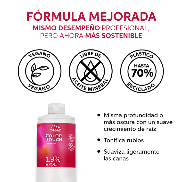 Color Touch - Emulsión, fiel al tono en todo cabello