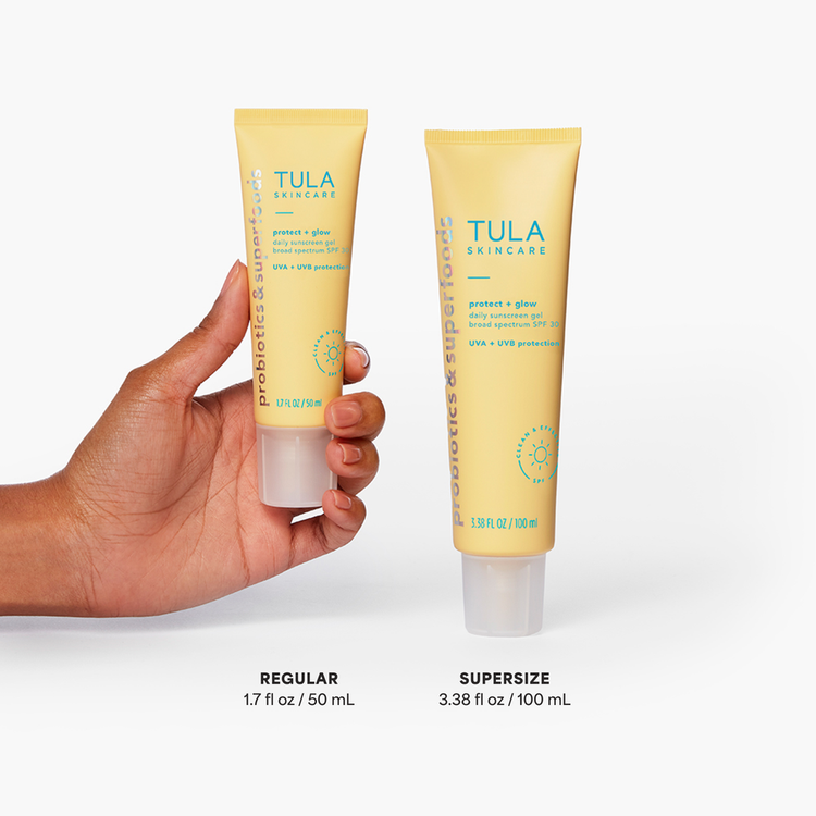 Protect + Glow Daily Sunscreen Gel Broad Spectrum SPF 30 Protector solar protección solar
