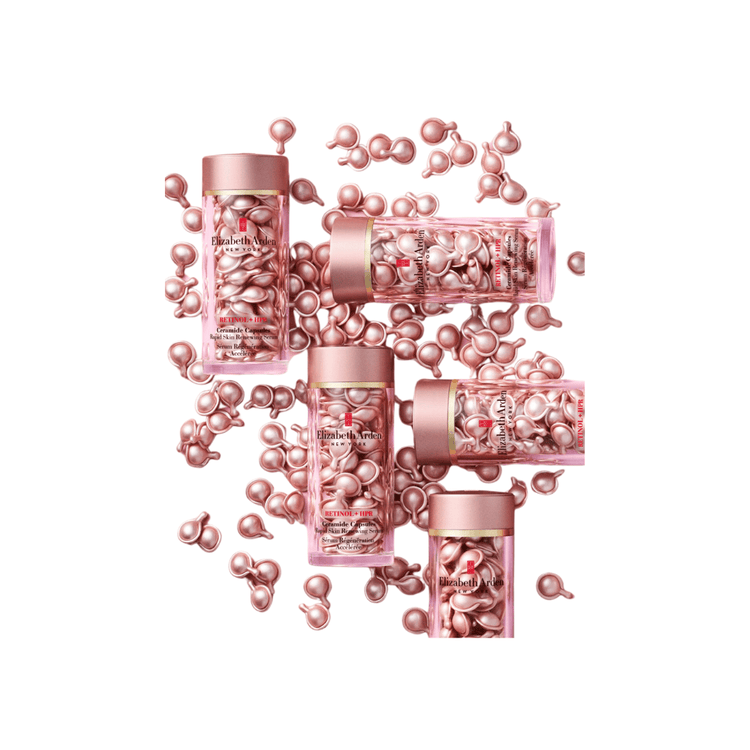 Elizabeth Arden Cápsulas de suero hidratante facial reduce visiblemente las arrugas