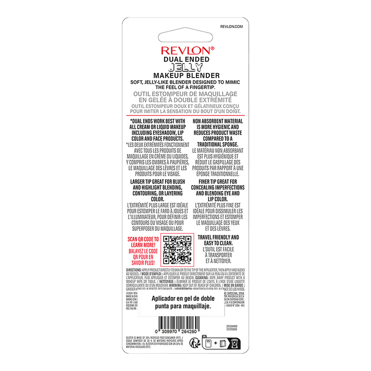 Dual Ended Jelly - Aplicador para maquillaje, hecha de una innovadora silicona