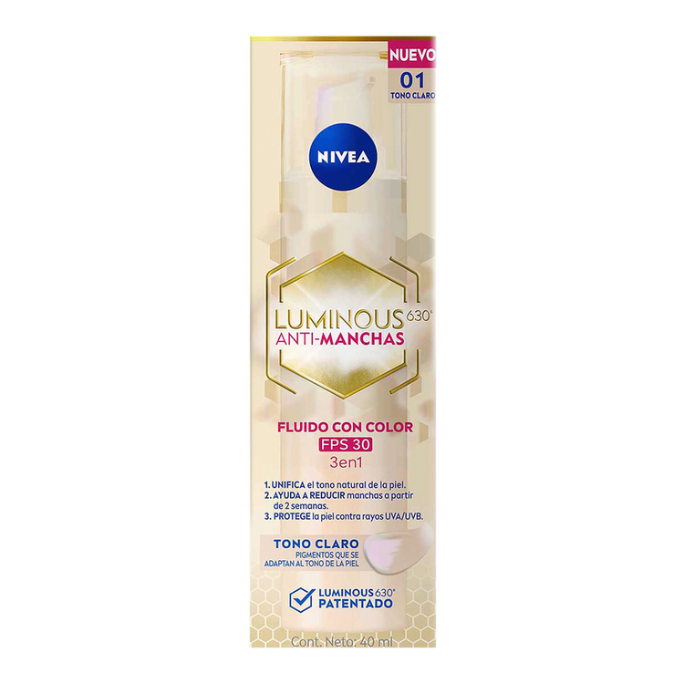 Luminous 630 - Fluido facial, reduce manchas