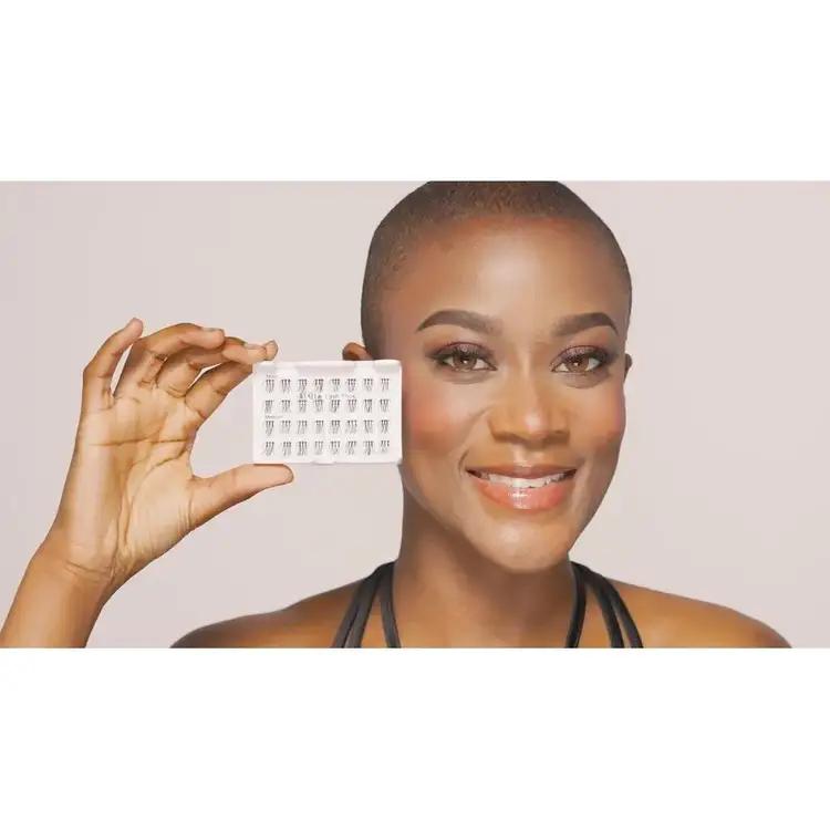 Trios Combination False Lash Individuals Pestañas postizas aplicación fácil y perfecta.