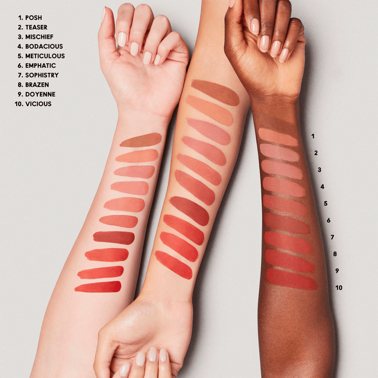 Mac Locked Kiss Ink 24 Hrs Lipcolour - Labial líquido, color mate, cobertura y confort