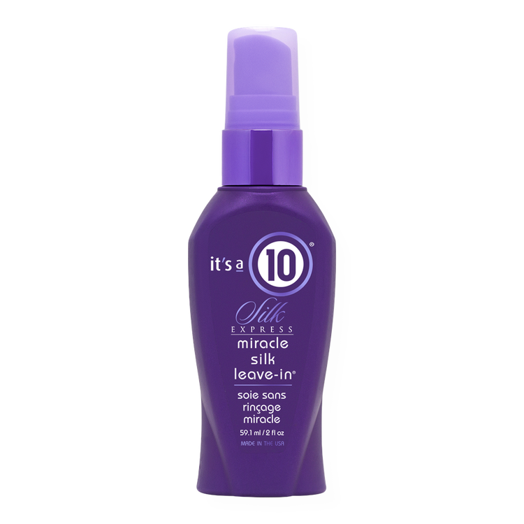 Travel Size Silk Express Miracle Acondicionador suavidad y brillo para el cabello