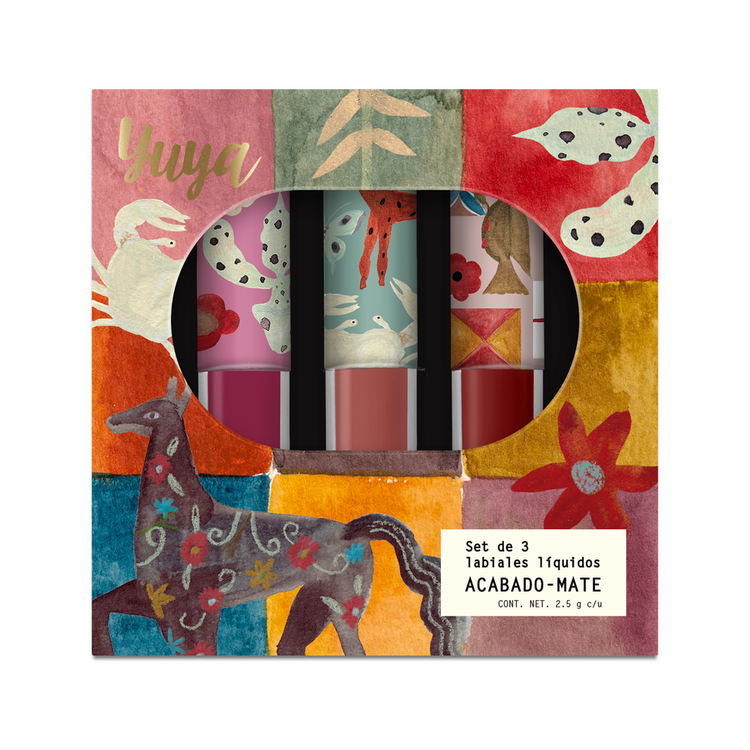 Set de labiales de larga duración