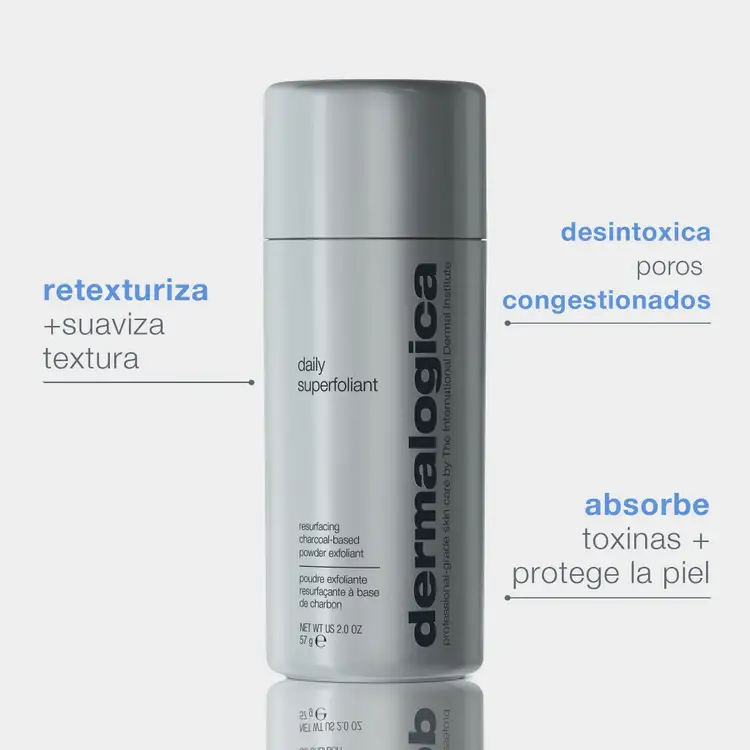 Daily Superfoliant - Exfoliante facial, combate el envejecimiento prematuro