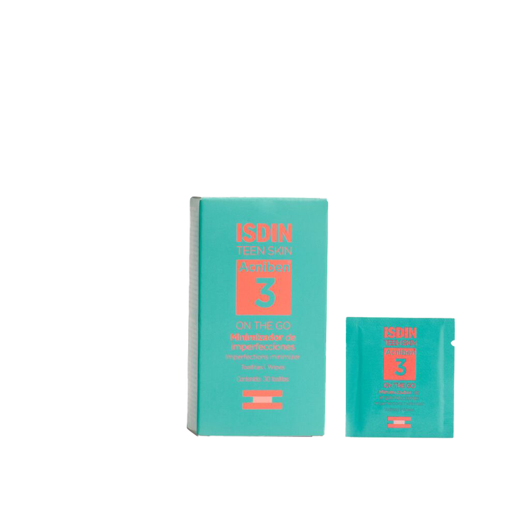 Acniben - Toallitas minimizadoras de grasa, de uso recurrente durante el día