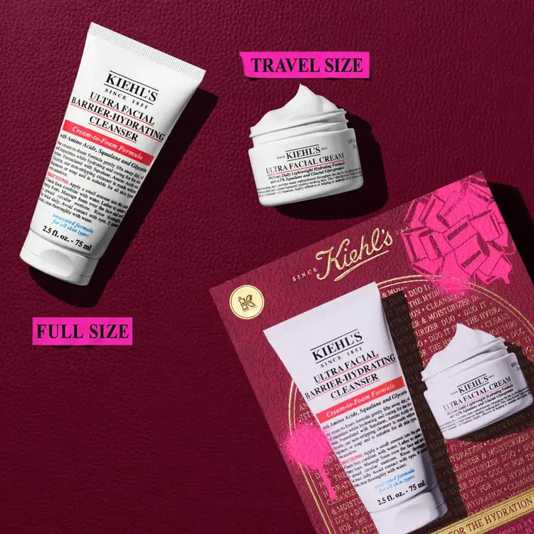 Hydrate all the way - Set de regalo, hidratante facial + limpiador facial en espuma