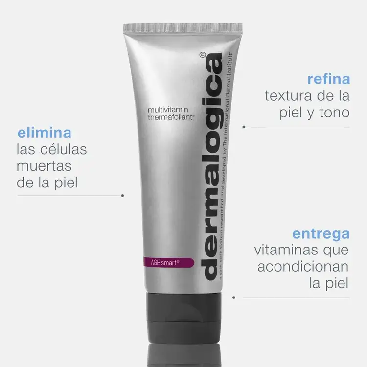 Multivitamin Exfoliante elimina las células opacas de la piel