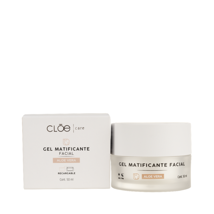 Hidratante Gel matificante efecto antioxidante.