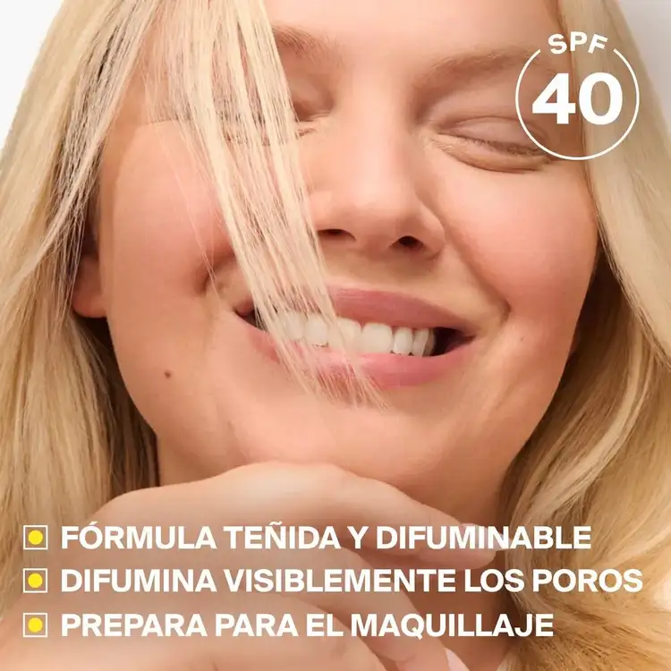 Mini Mineral Mattescreen Sunrise - Protector solar SPF 40, difuminable con acabado matificante