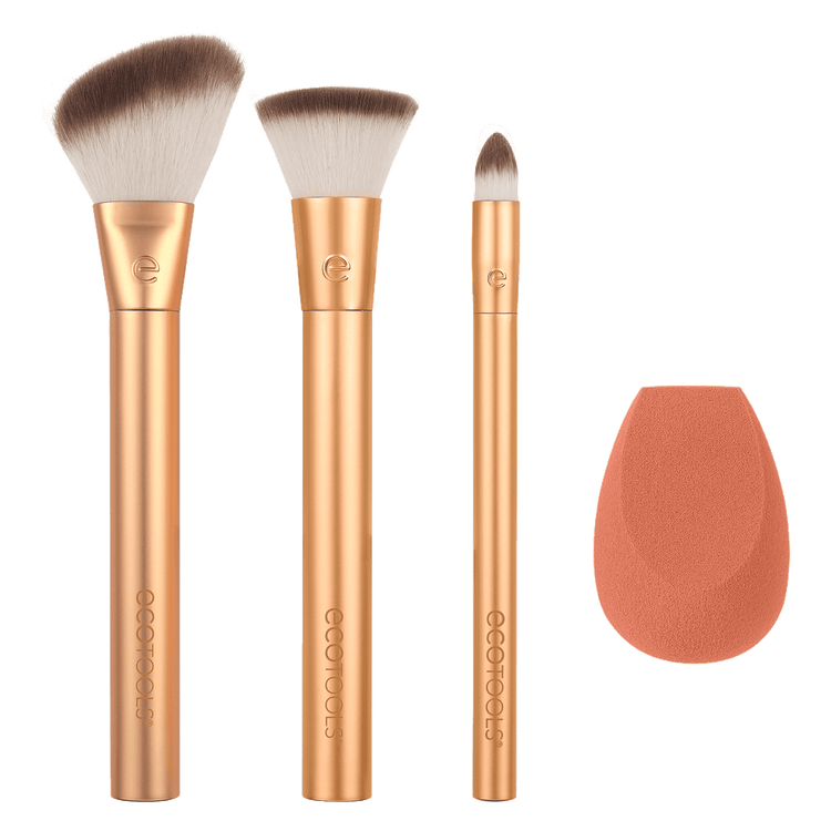 Precious Metals - Set de brochas, para mejillas y ojos