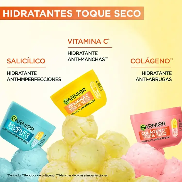 Vitamina C Toque Seco - Hidratante antimanchas, con vitamina C y ácido hialurónico