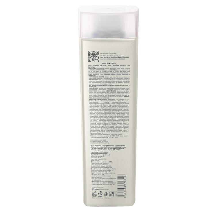 Curls Shampoo Shampoo hidratante para rizos