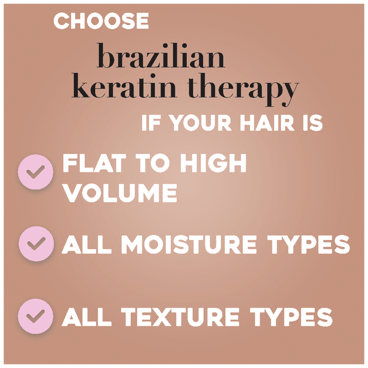 OGX Ever Straight Brazilian Keratin Therapy - Acondicionador, hidratación extra brillante