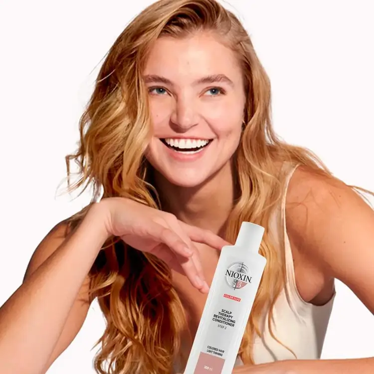 Sistema 3 - Acondicionador, para un cabello teñido más grueso