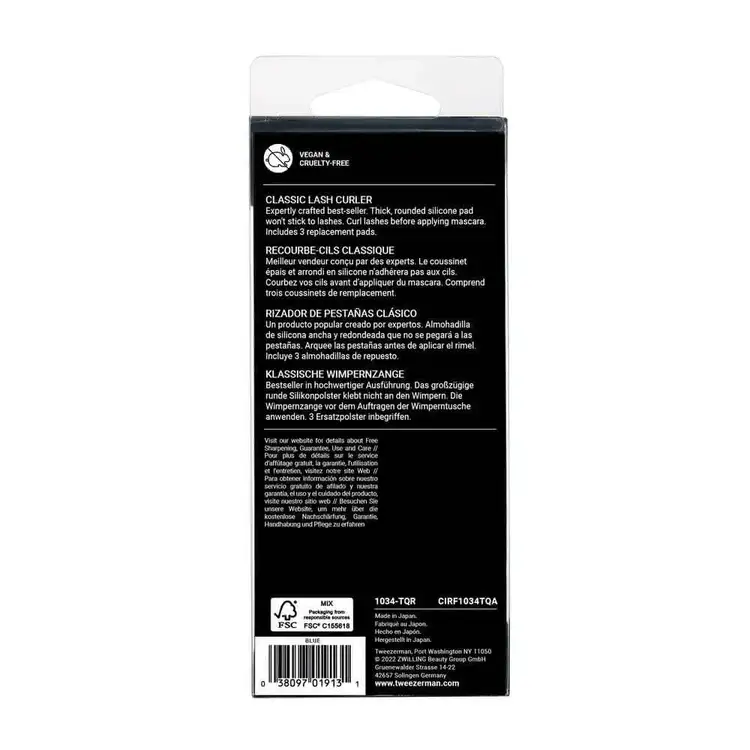 Bell Bottom Blue Classic Enchinador para pestañas fácil de usar