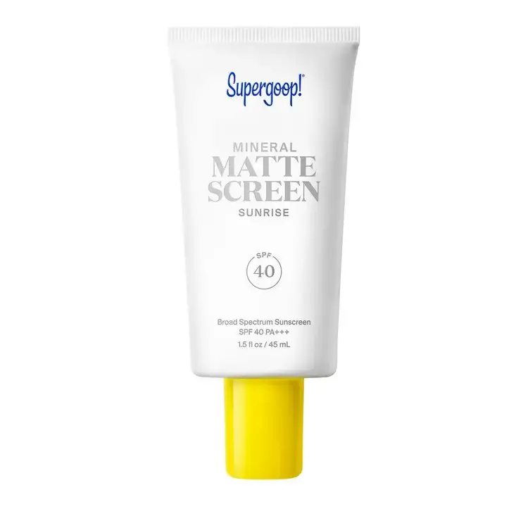 Mini Mineral Mattescreen Sunrise - Protector solar SPF 40, difuminable con acabado matificante